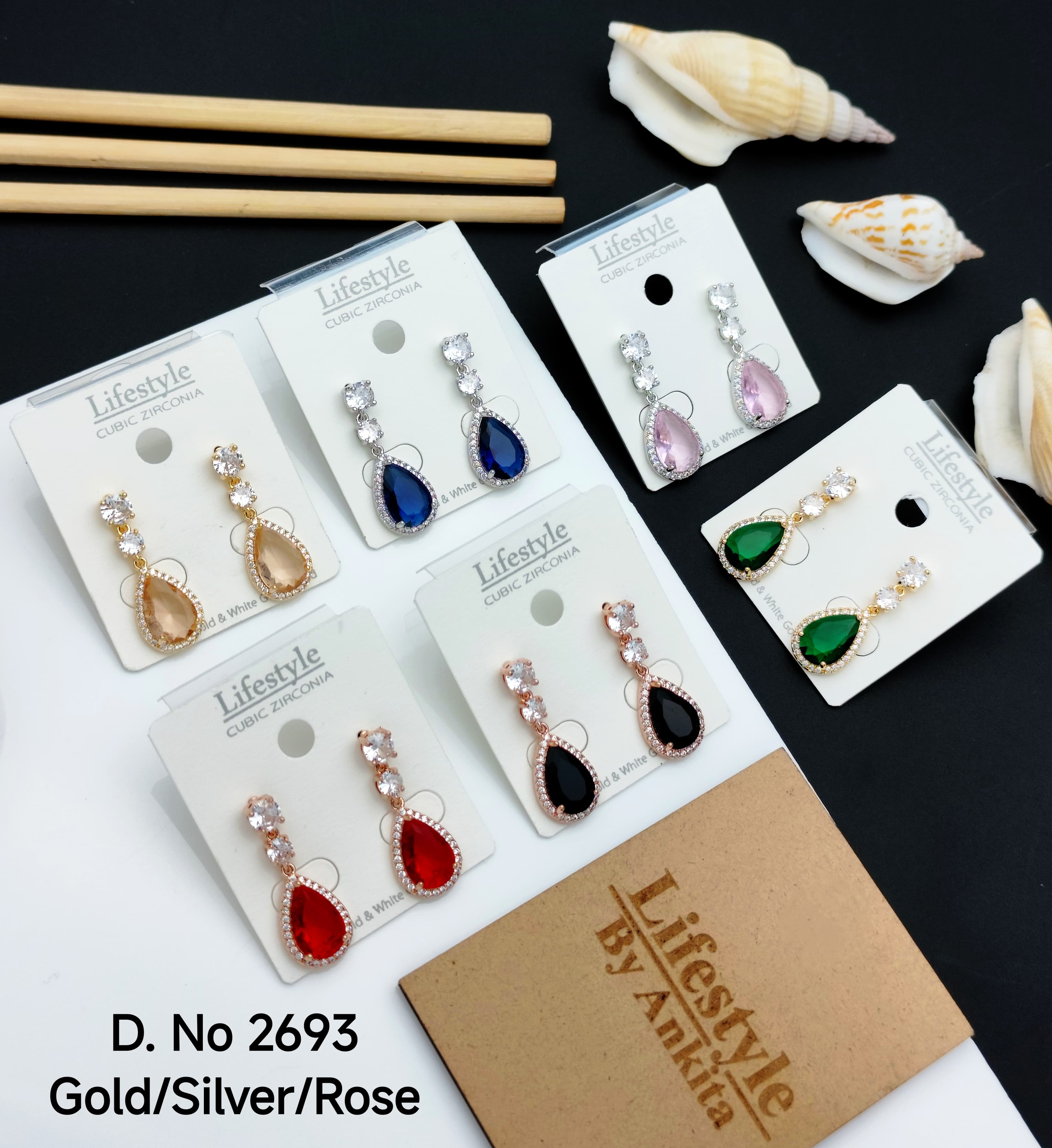 CZ Color Tops 2693